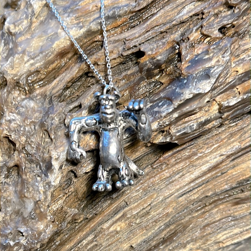 .925 Sterling Silver “Sulley” Pendant